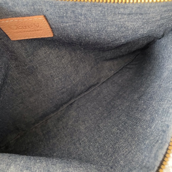 NWT Clare V. Pony Hair Leopard Print Fold over clutch Handbag - Picture 3 of 8